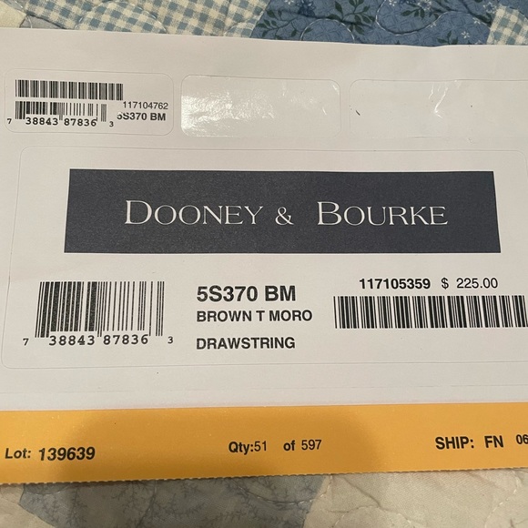 Dooney & Burke drawstring bag & wallet - Picture 6 of 6